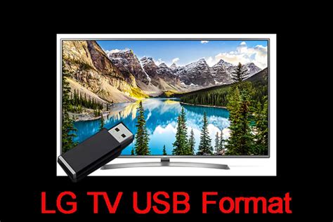 lg smart tv sd card slot|lg tv usb format.